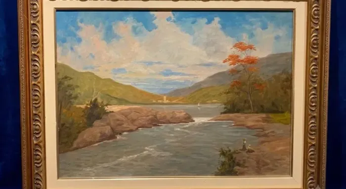 Obra de Arte do Mestre Zélio Andrezzo 70x60 com Certificação