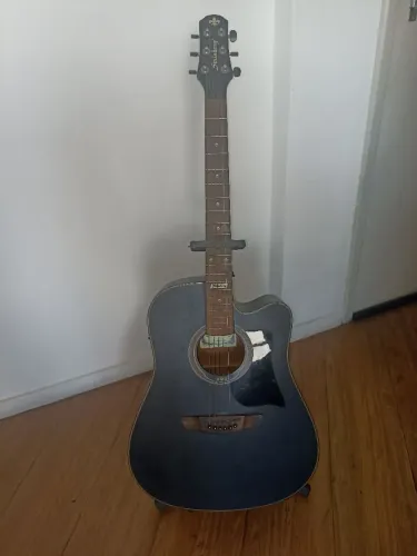 Violão Strinberg AF65C BKS + capa