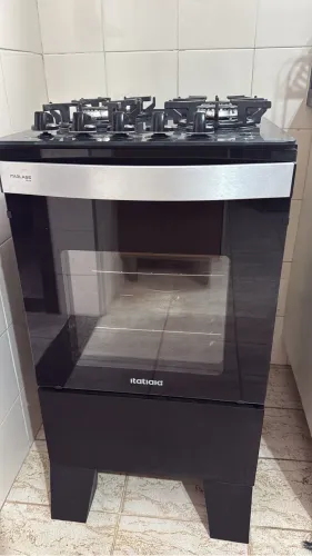 Vende se fogão 4 bocas tampo de vidro