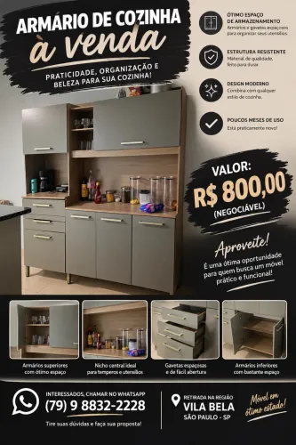 Armário de cozinha