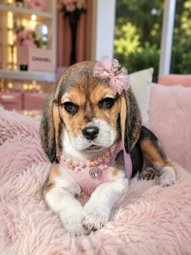Beagle fêmea impecável