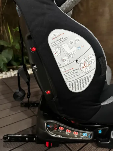 Cadeirinha Bebê Veículo Multifix Safety 1St Reclinável 0 a 36kg Isofix