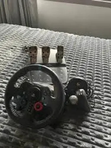 Volante Logitech G29 - Completo com Pedais  Câmbio +(manopla mecedes 1935) Perfeito Estado