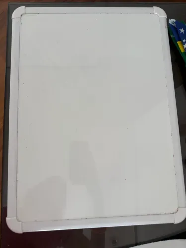 Quadro magnético grande branco 50x30cm