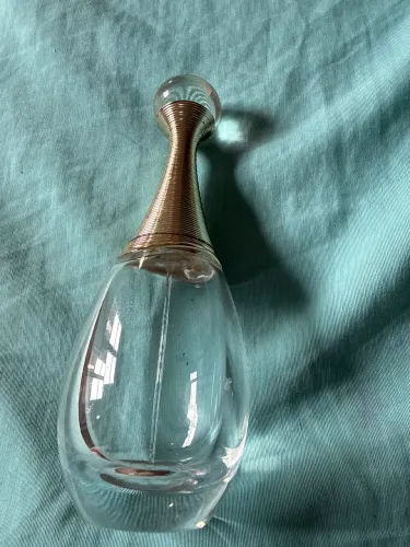 Frasco vazio de perfume Jadore