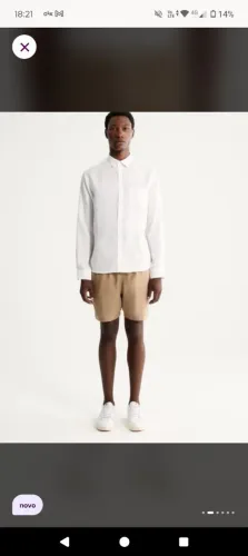 Short Foxton linho original M e G