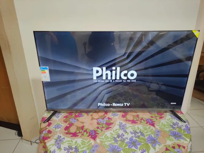 Smart TV Philco 50" 4K LED - Ultra HD (Nova na Caixa!)
