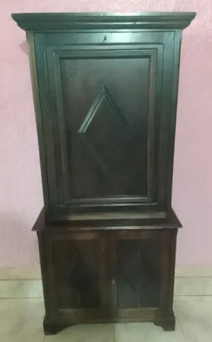 MÓVEL SECRETÁRIA, ESCRIVANINHA DE ABRIR 