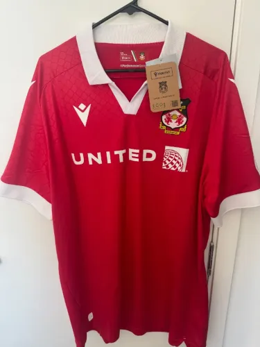 camisa original wrexham home 2024-25
