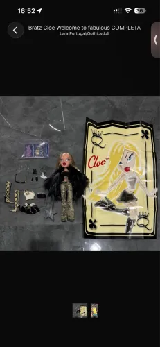 Bratz Cloe Welcome to fabulous COMPLETA