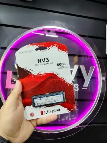 SSD Kingston NV3 500GB M2 2280 NVME PCIe 4.0 Lacrado Original