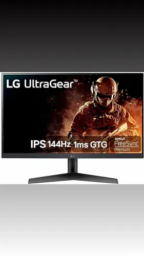 Monitor Gamer LG UltraGear, 24 Pol, IPS, Full HD, 1ms, 144Hz, HDR10, 24GN60R-B