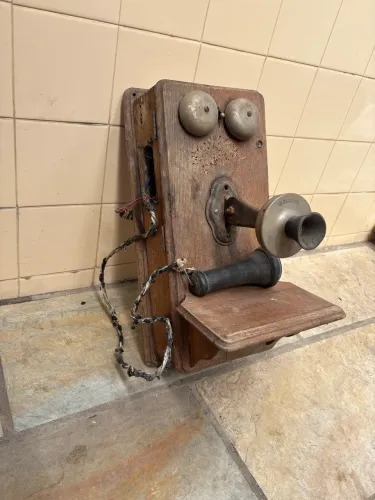 Telefone de parede Vintage