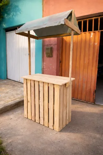Balcão fixo para comércio 