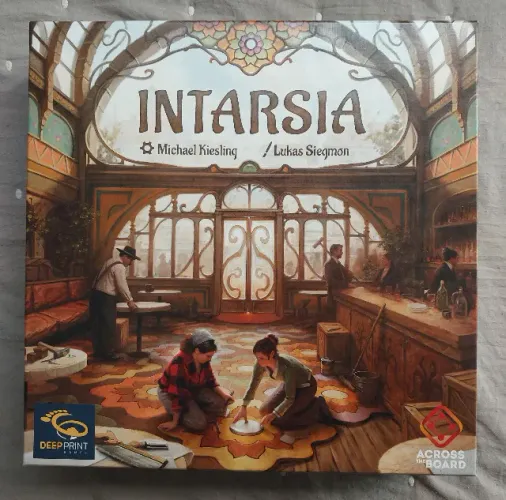 Intarsia - Jogo de tabuleiro / Board game / Boardgame