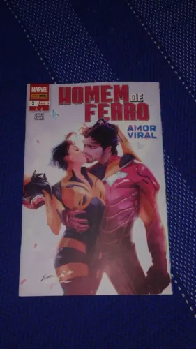 LOTE HOMEM DE FERRO - 4 REVISTAS - MARVEL PANINI