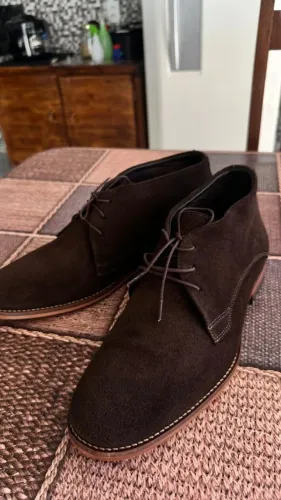 Vendo Sapato Camurça Marrom TAM 41