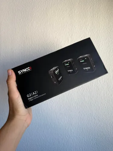 Vendo microfone de lapela SYNCO G2A2 (Com imã)
