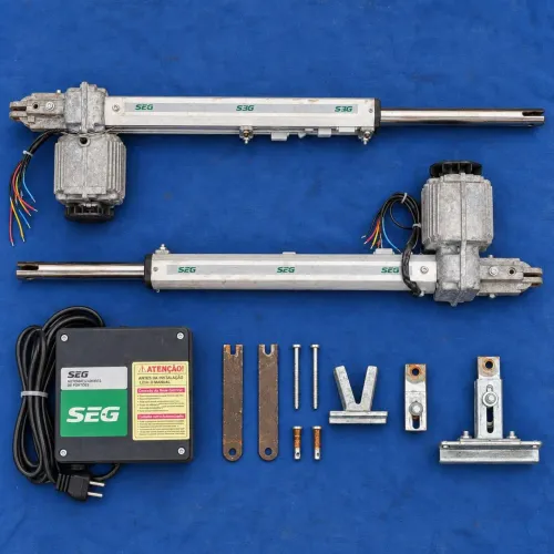 Motor seg 1/4Hp com central de comando kit com 2 motores
