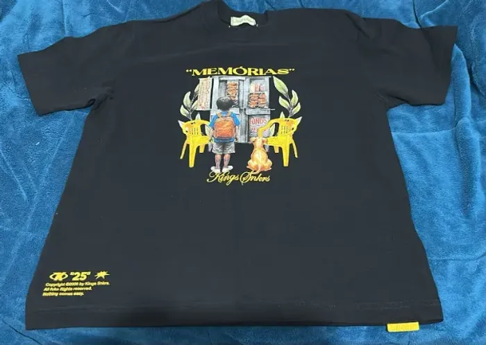 Camiseta Oversize Kings Tamanho P