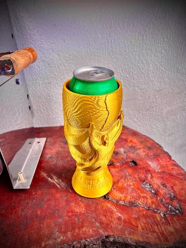 Porta latas - taça da copa ! 