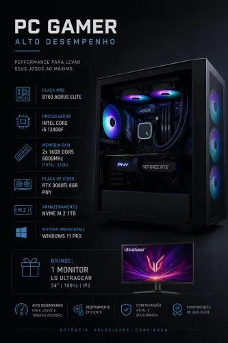 Computador Gamer DDR5