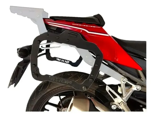 Bagageiro + Suportes Laterais CB 500F 2016 a 2019 - Estado de Novo