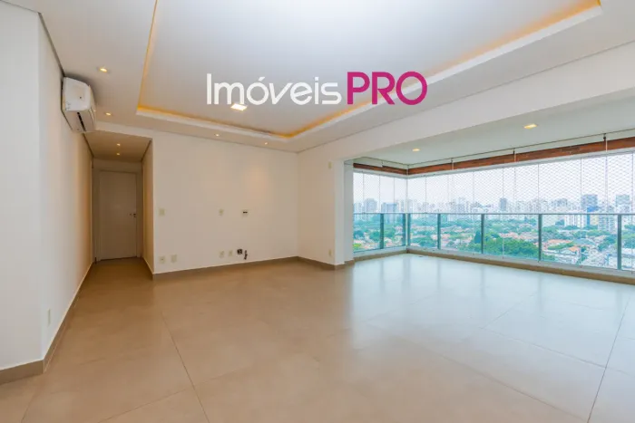 Apartamento para venda e locação com 132m² no Brooklin - São Paulo.