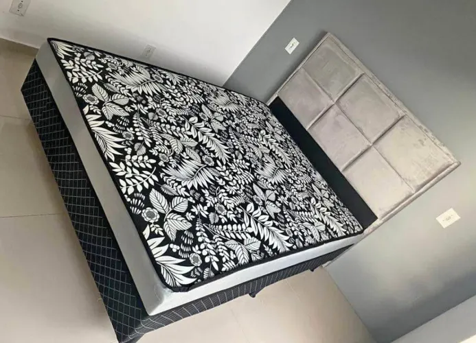 Cama box casal conjugado novo