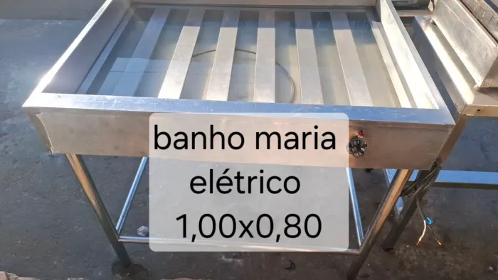 Banho maria inox elétrico 220V