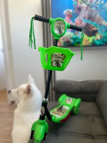 Patinete dinossauro