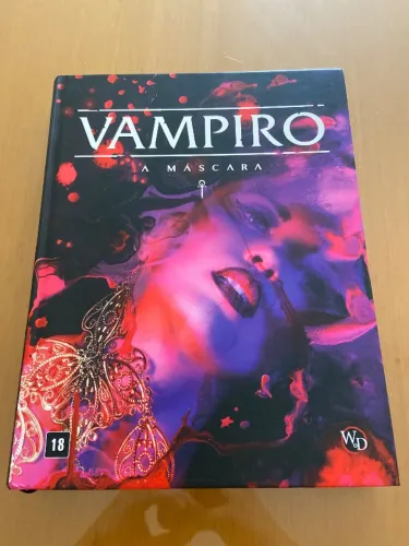 Livro RPG Vampiro - A mascara