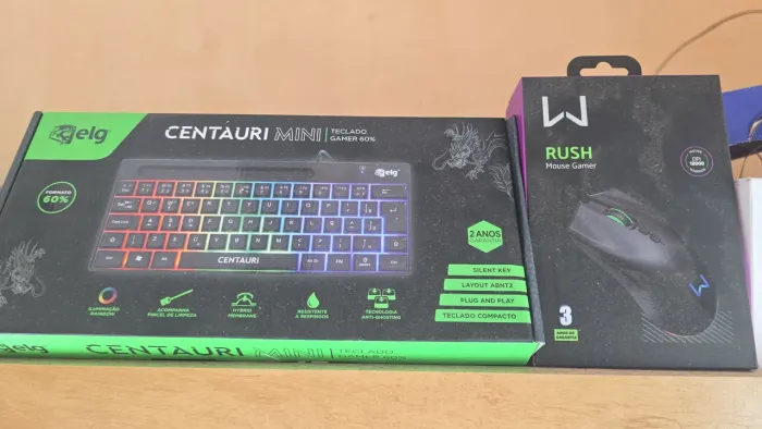 Teclado e Mouse Gamer