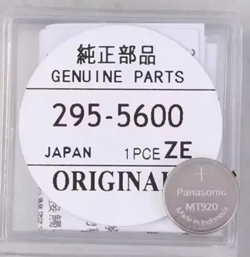 Capacitor/bateria MT920 295-5600 para Citizen Ecodrive