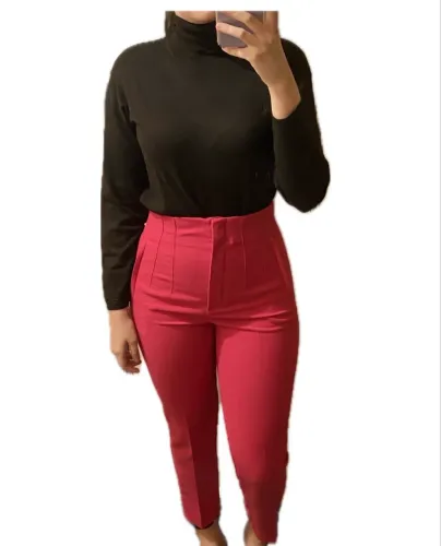 Calça Zara Rosa tamanho M