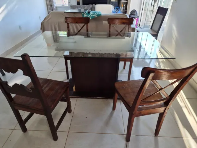Mesa de vidro