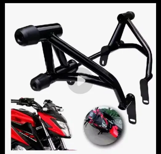 PROTETOR DE MOTOR E CARENAGEM CB300F TWISTER CB TWISTER 250F PRETO