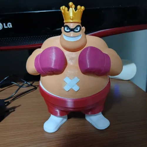 REI HIPOPOTAMO BONECO (PUNCH OUT)