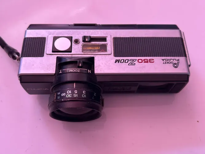 Câmera de Filme Pocket Fujica 350 Zoom 110 Fujifilm Japão
