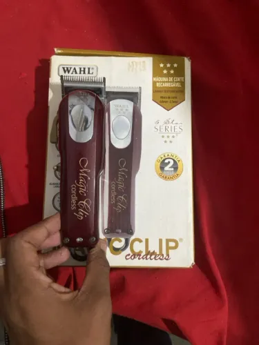 Máquina Wahl pra leva logo no preço