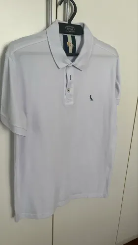 Camisa Polo Branca Reserva