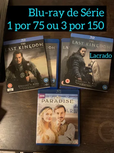 Blu-ray de série de TV importado - 1 por 75 e 3 por 150 - são uns 40 lotes !
