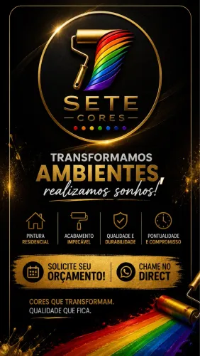 SETE CORES PINTURA RESIDENCIAL