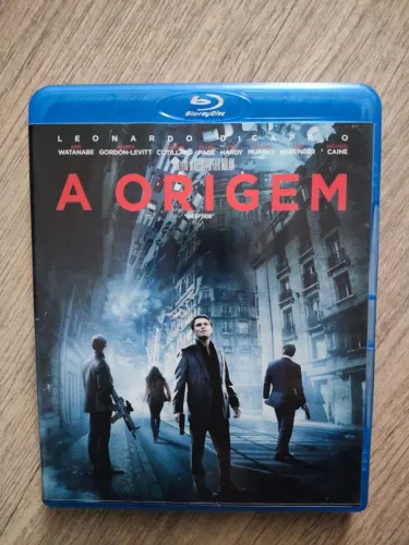 Blu Ray A Origem Leonardo de Capril Duplo