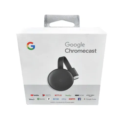Google Chromecast GA00439 3ª geração Full HD - carvão