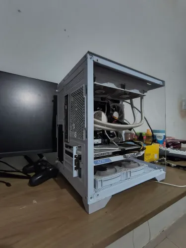 ? PC GAMER COMPLETO RTX 4060 + MONITOR 180HZ | SETUP BRANCO
