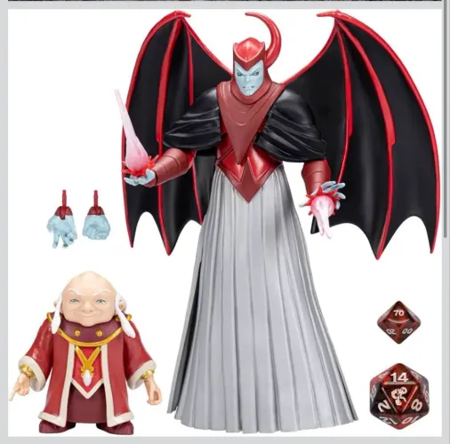 Figura Caverna do Dragão Vingador (15 cm) e Mestre dos Magos - Escala 6 Polegadas