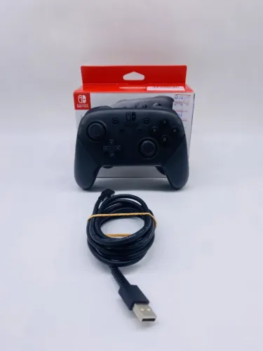 Pro Controller Nintendo Switch Usado Com Caixa