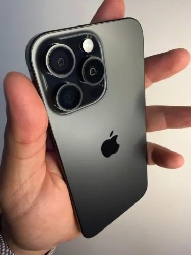 Iphone 16 Pro Max 5G 256gb Black Titânio Semi Novo Impecável Todo Original