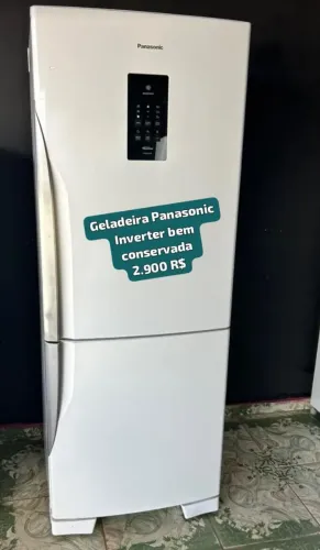 GELADEIRA PANASONIC FROST FREE INVERTER BEM CONSERVADA